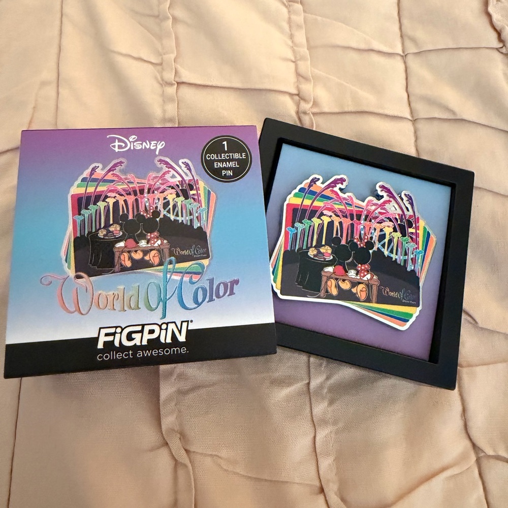 Disneyland Disney California Adventure World of Color Full Color Pin